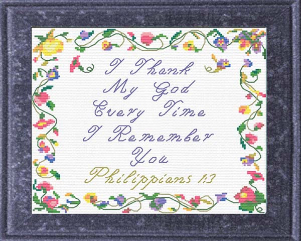 I Thank God for You - Philippians 1:3